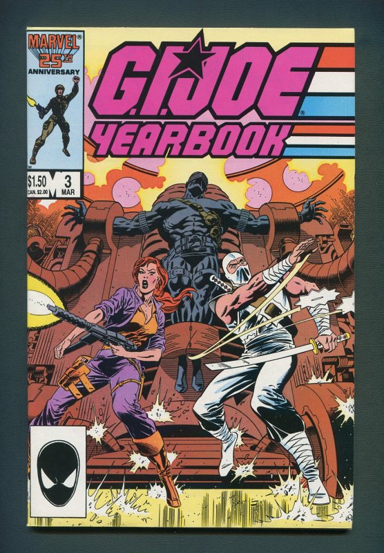 G.I. Joe Yearbook #3  /  9.2 NM - 9.4 NM / March 1987