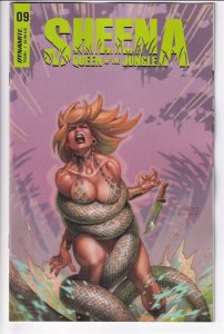 SHEENA QUEEN JUNGLE (2021 DYNAMITE) #9 VARIANT CVR C LINSNER