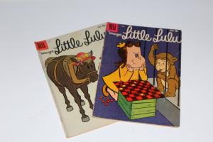 LITTLE LULU #130 & 145 DELL COMICS 1959 ~ (HX454)