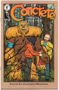 CONCRETE Think Like a MOUNTAIN #1 2 3 4 5 6, VF, 1996,  6 issues, Paul Chadwick