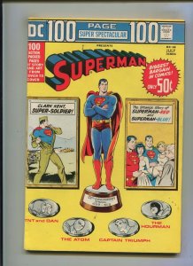 100 PG SPECTACULAR #DC-18 (6.5/7.0) SUPERMAN!! 1973