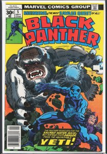 Black Panther #5 (1977) Black Panther