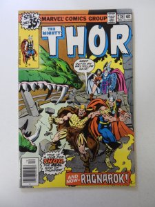 Thor #278 (1978) FN/VF condition