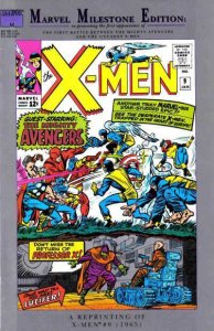 Marvel Milestone Edition X-Men #9, VF+ (Stock photo)