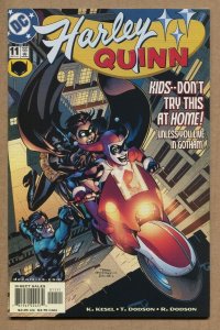 Harley Quinn #11 - Nightwing/Robin Cover! - 2001 (Grade 9.6) WH