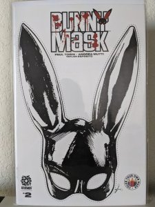 Bunny Mask #2, 1:15 Make Your Own Mask variant, 2021