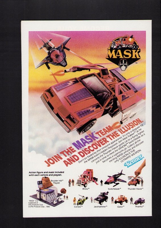 Punisher #4 - INTERIOR PAGE SIGNED BY JOHN BEATTY! (8.0) 1986