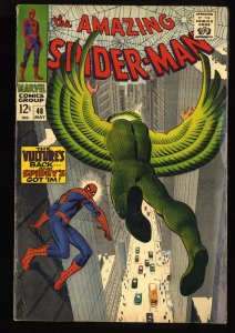 Amazing Spider-Man #48 VG/FN 5.0 Vulture!