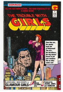 Trouble with Girls (1989 Comico/Eternity) #1 NM