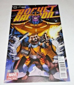 Rocket Raccoon #1 (September 2014, Marvel) Loot Crate Exclusive Thanos Variant