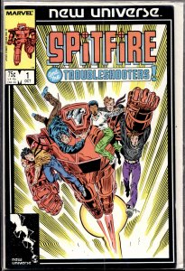 Spitfire and the Troubleshooters #1 (1986) Spitfire