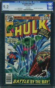 Incredible Hulk #233 (1979) CGC 9.2 NM-