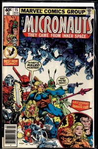 Micronauts #15 (1980) Micronauts / Enigma Force