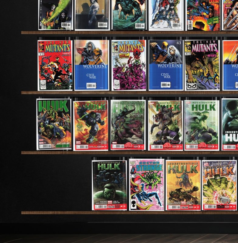 Huge Lot 140+ Comics with Wolverine, Iron Man, Incredible Hulk & More!