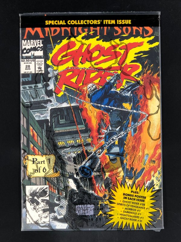 Ghost Rider #28 (1992) VF/NM 1st Appearance of Lilith, Mother of Demons