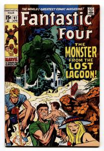 Fantastic Four #97 1970-JACK KIRBY--MARVEL VF-