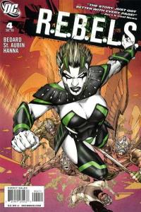 R.E.B.E.L.S. (2009 series)  #4, NM + (Stock photo)