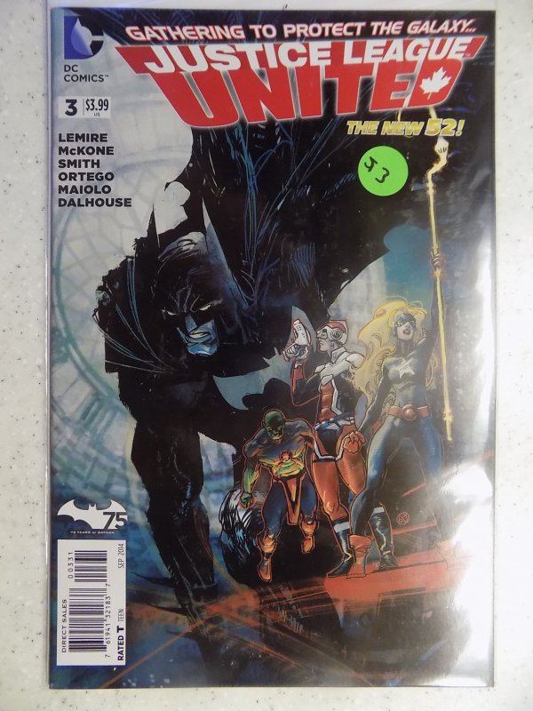 NEW 52 JUSTICE LEAGUE UNITED # 3