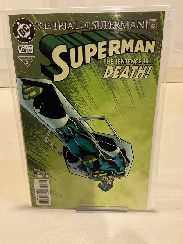 Superman #108  1996  9.0 (our highest grade)