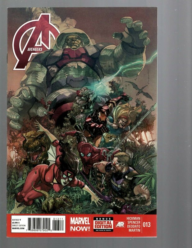 12 Marvel Comics Avengers #13 14 15 16 17 18 19 20 21 22 24 25 J446 