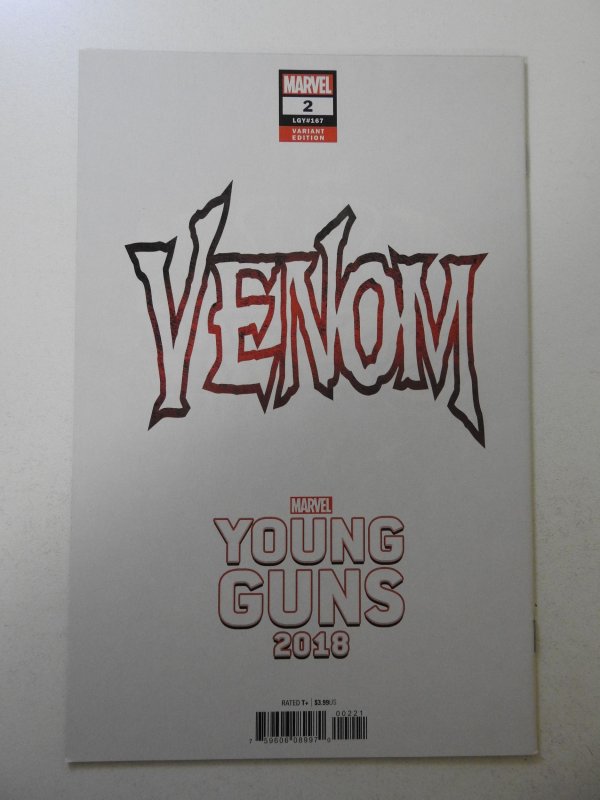 Venom #2 Del Mundo Cover (2018) VF/NM Condition! Signed w/ no cert