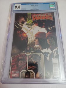 Secret Wars #1 D Bianchi 1:20 Variant - 2015 - CGC 9.8