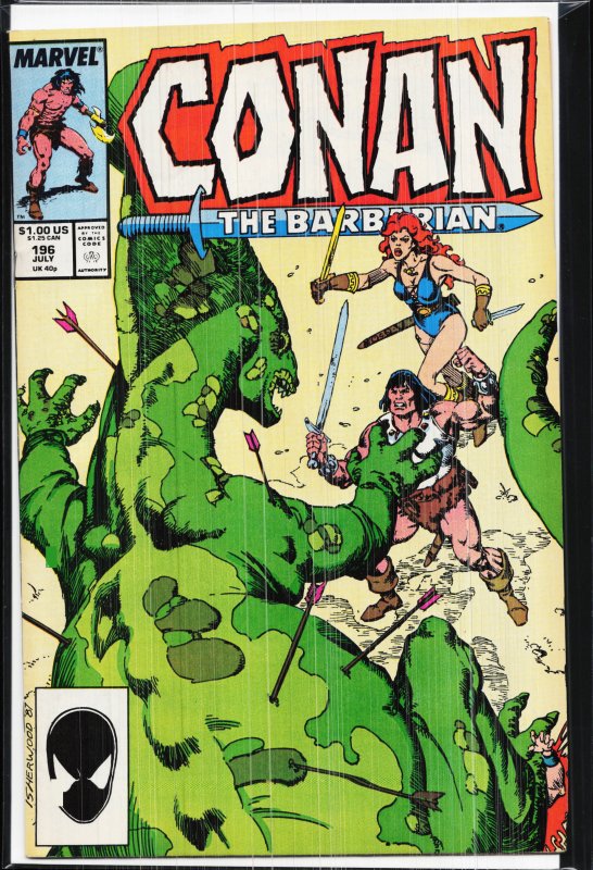 Conan the Barbarian #196 (1987) Conan