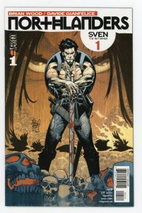 Northlanders #1 Vertigo Adam Kubert 1:10 Variant VF+