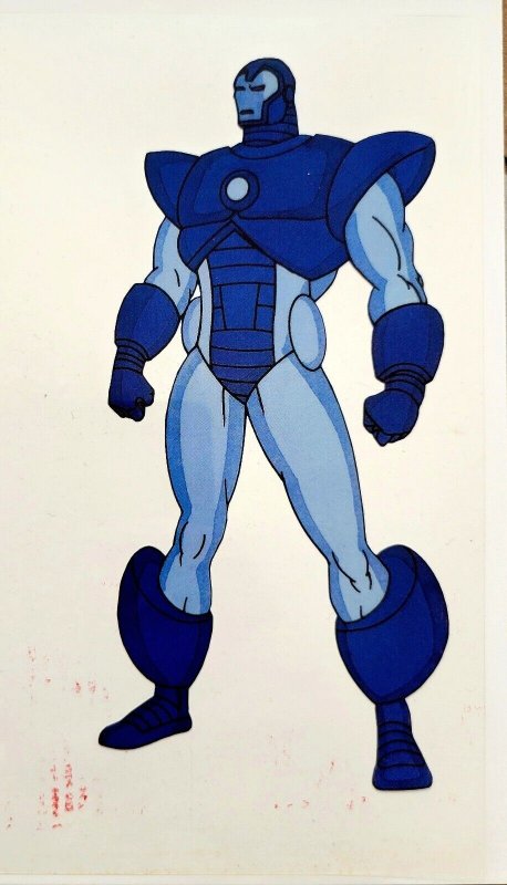 1994 Marvel ACTION HOUR #0 Comic Book w IRON MAN ARMOR ×3 Animation Cel NM