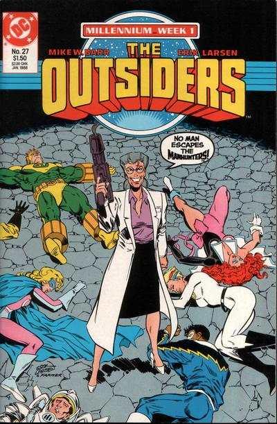 Outsiders (1985 series) #27, VF (Stock photo)