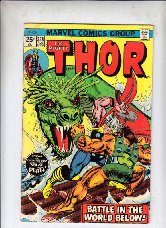 Thor, the Mighty #238 (Aug-75) VG Affordable-Grade Thor