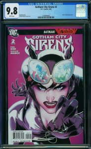 Gotham City Sirens #2 (2009) CGC 9.8 NM/MT