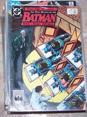 Batman #434  1989, DC many deaths of the batman pt 2 john byrne 