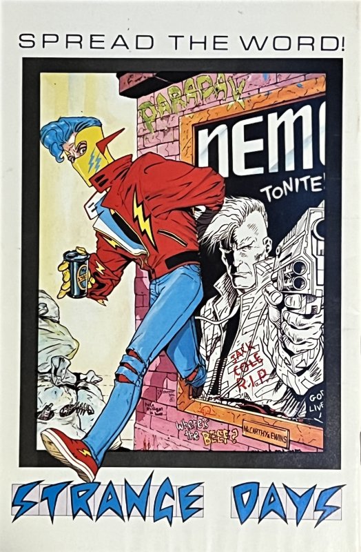 Strange Days #1 (1984) Eclipse Comics