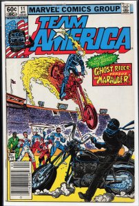 Team America #11 Newsstand Edition (1983) R.U. Reddy