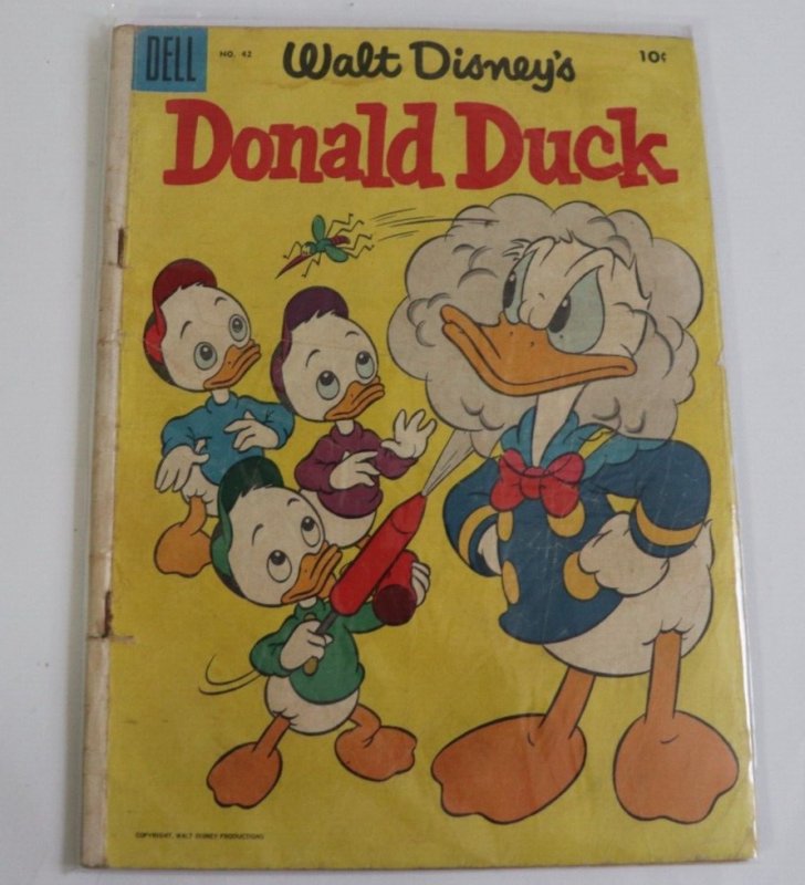 Walt Disney's Donald Duck #42 Dell Comics  Aug 1955 Comic Book