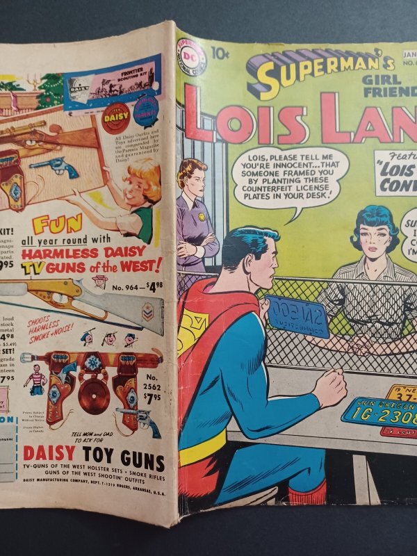 Superman's Girlfriend Lois Lane #6 - 1959 - GD/VG