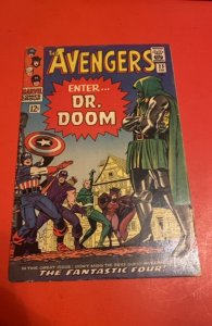 The Avengers #25 (1966) victor doom vs avengers
