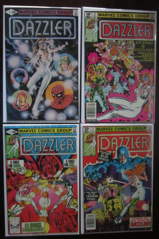 Dazzler Comic Lot - 36 DIFF - #1 - 41 - 7.0 FN (Range 6.0 - 8.0) - (1981 - 1986)