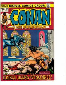 Conan The Barbarian # 20 VF Marvel Comic Book King Kull Barry Smith Sword YY1