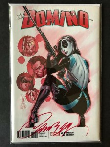 Marvel Domino 1 Retailer Incentive Signed J. Scott Campbell Variant w/ COA - NM+