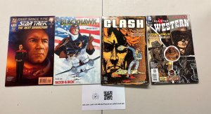 4 DC Comics Blackhawk Book 1 Star Trek DS9 #1 All Star Western #11 Clash 21 JW12