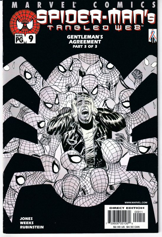 Spider man's Tangled Web # 5,6,7,8,9