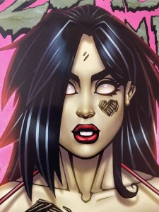 ZOMBIE TRAMP #46 BILL MCKAY RISQUE EXCLUSIVE ARTIST ISSUE LTD 500 NM+