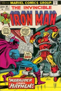 Iron Man (1st Series) #61 VG; Marvel | low grade comic - save on shipping - deta