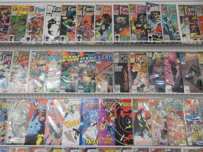 Huge Lot 150+ Comics W/ Fantastic Four, Dazzler, Micronauts+ Avg VG/Fine Cond!!