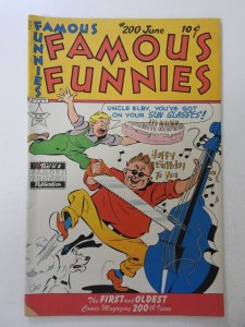 Famous Funnies #200 (1952) GD+ Condition 1 in cumulative spine split