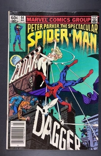The Spectacular Spider-Man #64 (1982) FIRST CLOAK AND DAGGER !!