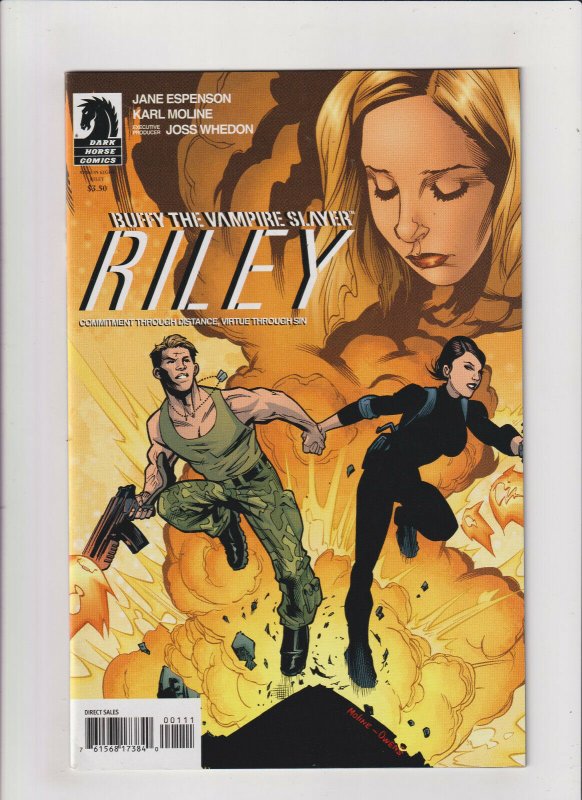 Buffy The Vampire Slayer: Riley #1 VF/NM 9.0 Dark Horse Comics 2010