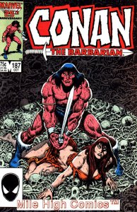 CONAN  (1970 Series)  (CONAN THE BARBARIAN) (MARVEL) #187 Fine Comics Book